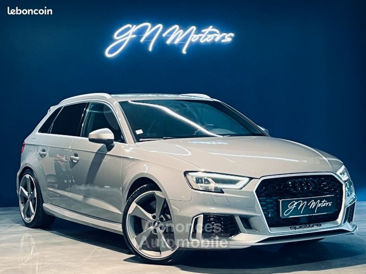 Audi RS3 II (2) SPORTBACK 25 TFSI 400 QUATTRO S TRONIC DAZA Entretien Garantie 12 mois - 1