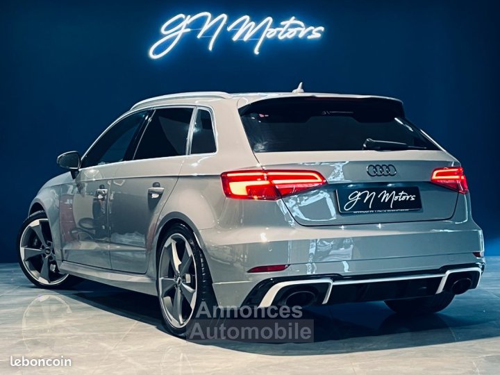 Audi RS3 II (2) SPORTBACK 25 TFSI 400 QUATTRO S TRONIC DAZA Entretien Garantie 12 mois - 2