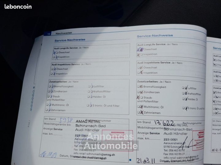 Audi A4 Avant IV (B8) 20 TFSI 180 ch Ambiente Multitronic 2008 - 16