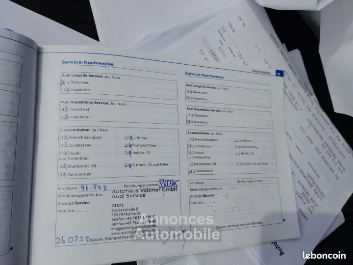 Audi A4 Avant IV (B8) 20 TFSI 180 ch Ambiente Multitronic 2008 - 19