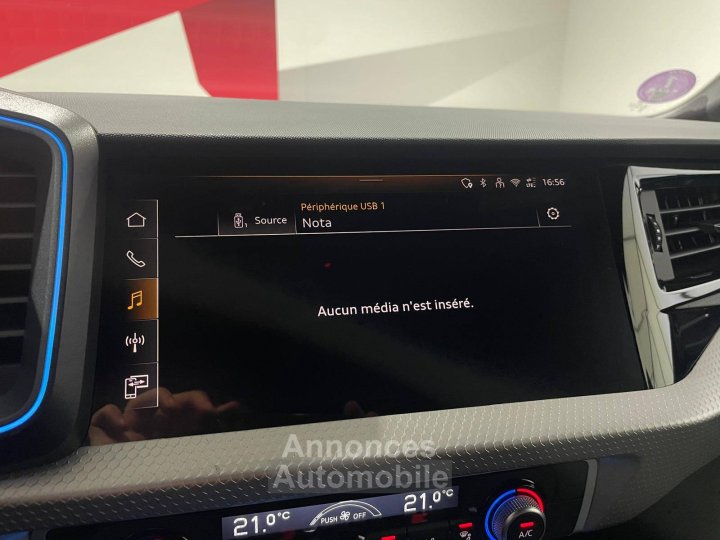 Audi A1 Sportback 30 TFSI 116 ch S tronic 7 S Line - 31
