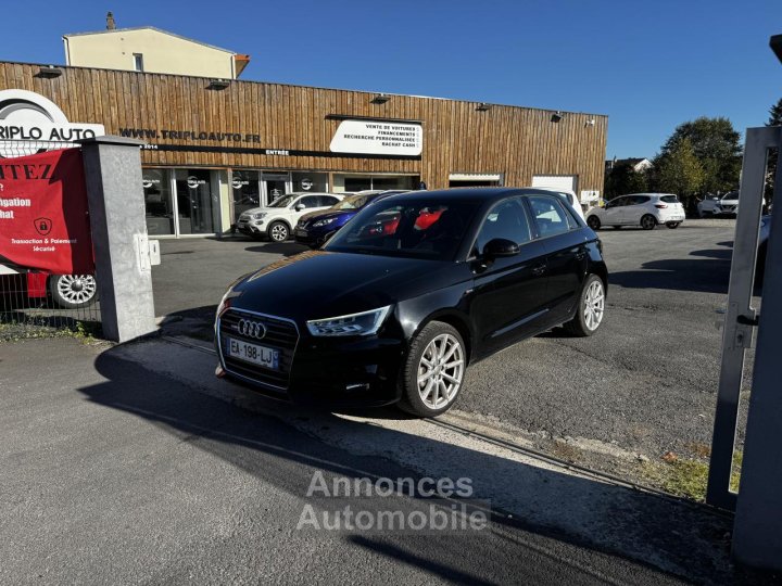 Audi A1 Sportback 16 TDi 116 S line Gps + Clim + Radar AR - 1