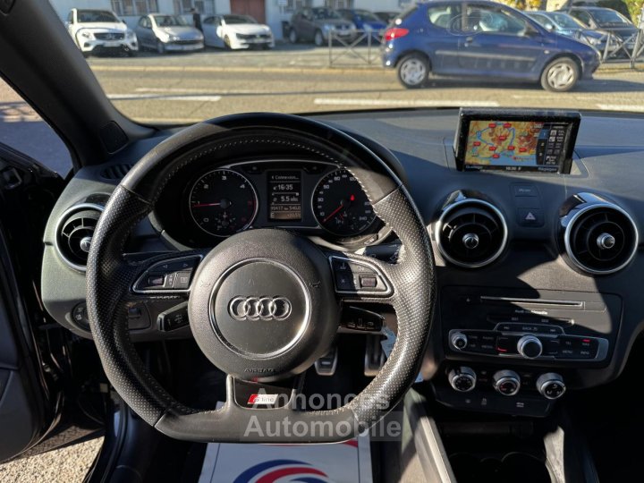 Audi A1 Sportback 16 TDi 116 S line Gps + Clim + Radar AR - 23