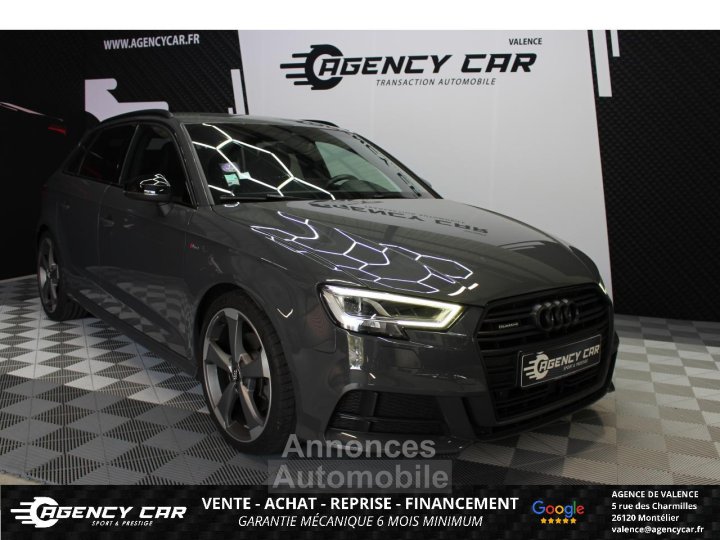 Audi A3 Sportback Quattro 20 TFSI -190 - BV S-Tronic 7 8V S line PHASE 2 - 1