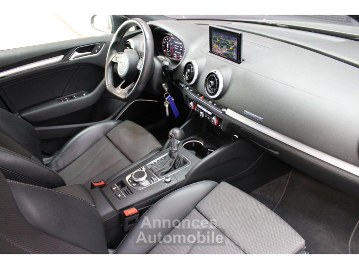 Audi A3 Sportback Quattro 20 TFSI -190 - BV S-Tronic 7 8V S line PHASE 2 - 10
