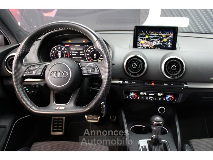 Audi A3 Sportback Quattro 20 TFSI -190 - BV S-Tronic 7 8V S line PHASE 2 - 13