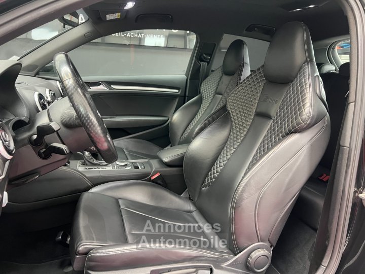 Audi A3 18 TFSI 180 S Line S tronic 7 / SIEGES DIAMANTS - 14