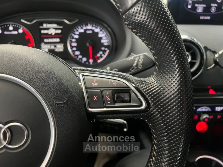 Audi A3 18 TFSI 180 S Line S tronic 7 / SIEGES DIAMANTS - 20