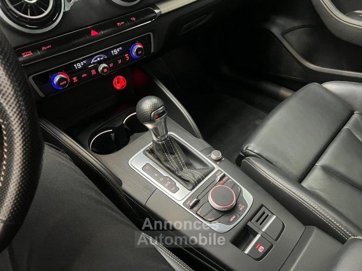 Audi A3 18 TFSI 180 S Line S tronic 7 / SIEGES DIAMANTS - 25