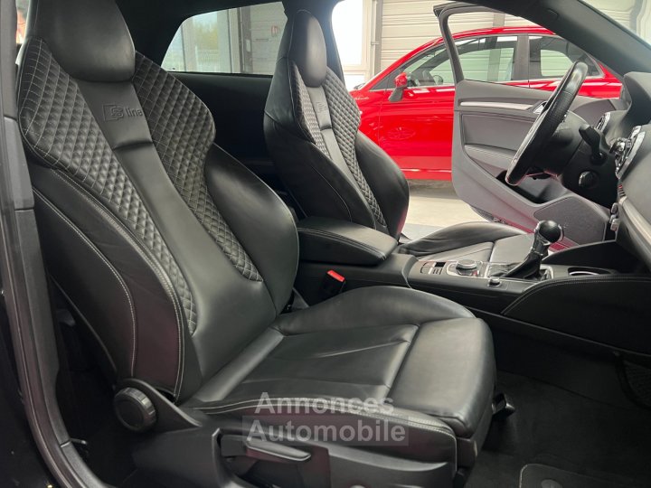 Audi A3 18 TFSI 180 S Line S tronic 7 / SIEGES DIAMANTS - 30
