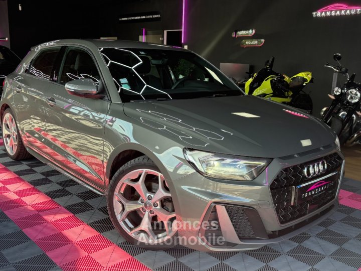 Audi A1 Sportback S Line 30 TFSi 116 ch S tronic 7 ~ Méplat ~ Caméra ~ CarPlay - 1