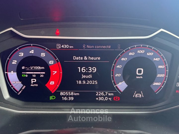 Audi A1 Sportback S Line 30 TFSi 116 ch S tronic 7 ~ Méplat ~ Caméra ~ CarPlay - 16