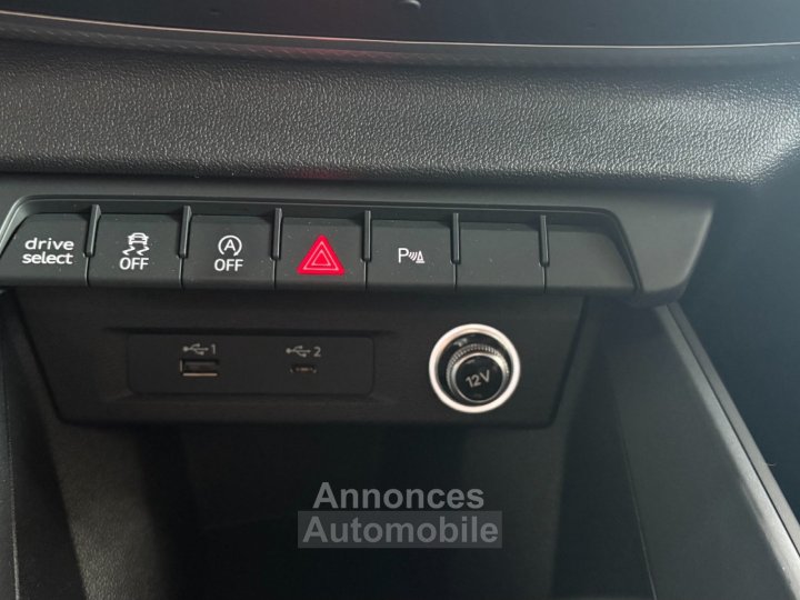 Audi A1 Sportback S Line 30 TFSi 116 ch S tronic 7 ~ Méplat ~ Caméra ~ CarPlay - 19