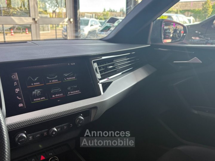 Audi A1 Sportback S Line 30 TFSi 116 ch S tronic 7 ~ Méplat ~ Caméra ~ CarPlay - 21