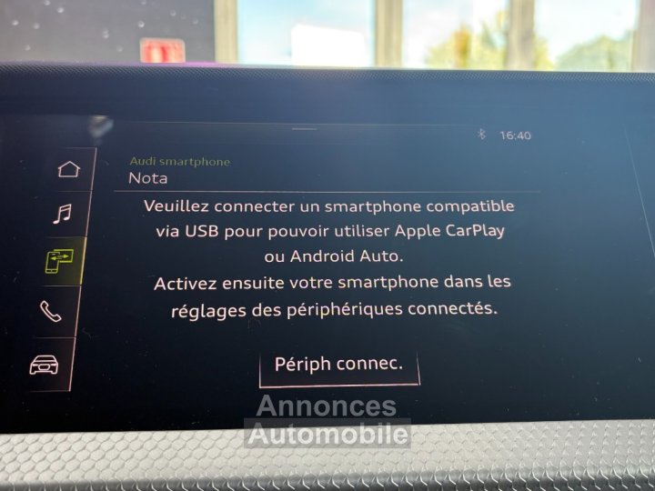 Audi A1 Sportback S Line 30 TFSi 116 ch S tronic 7 ~ Méplat ~ Caméra ~ CarPlay - 32