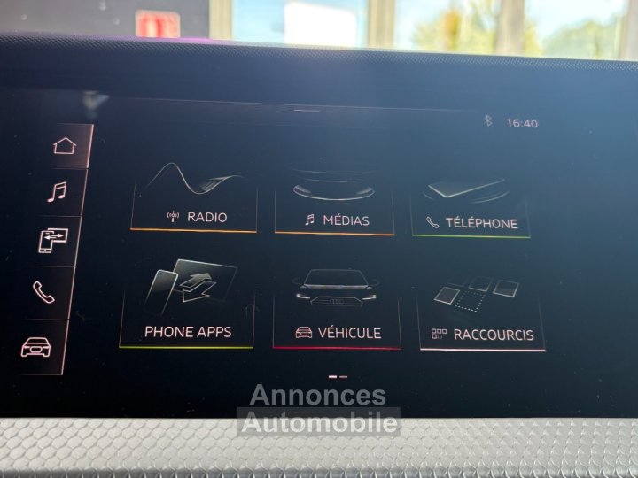 Audi A1 Sportback S Line 30 TFSi 116 ch S tronic 7 ~ Méplat ~ Caméra ~ CarPlay - 34