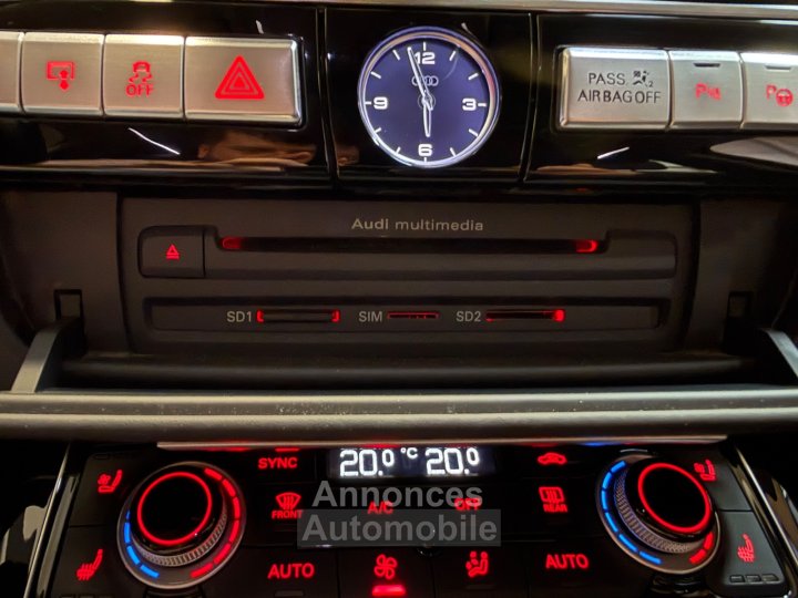 Audi A8 V6 30 TDI 262 DPF Clean Diesel Tiptronic 8 Quattro Avus Extended - Toit Ouvrant - 33