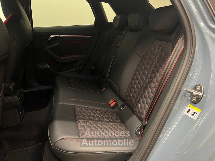 Audi RS3 8Y 25 TFSI 400 ch / Bang & Olusfen / CarPlay / Caméra / Matrix LED / Affihage tête Haute - 12