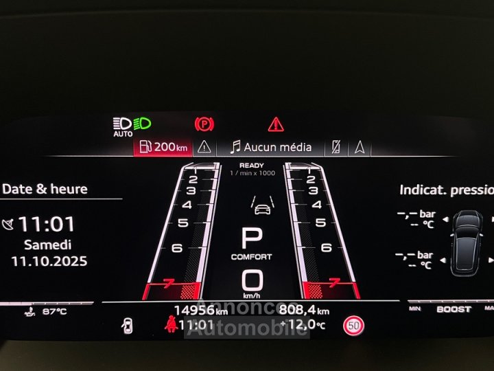 Audi RS3 8Y 25 TFSI 400 ch / Bang & Olusfen / CarPlay / Caméra / Matrix LED / Affihage tête Haute - 17