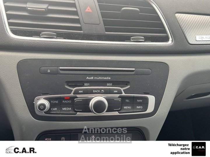 Audi Q3 20 TDI 150 ch S tronic 7 Quattro Ambiente - 10