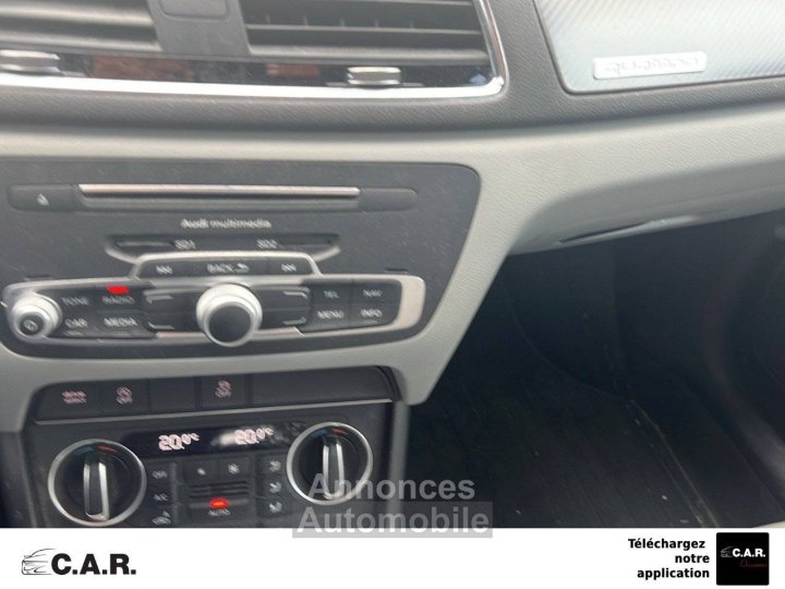 Audi Q3 20 TDI 150 ch S tronic 7 Quattro Ambiente - 11