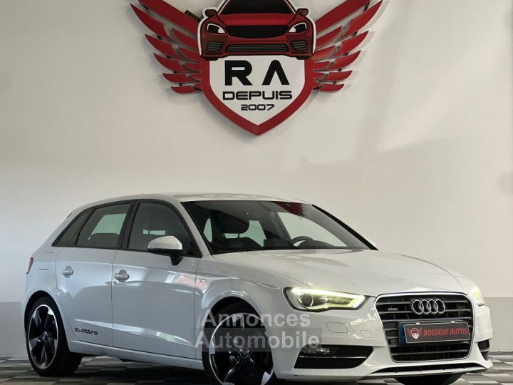 Audi A3 Sportback 20 TDI 184CH S-LINE QUATTRO - 1