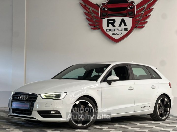 Audi A3 Sportback 20 TDI 184CH S-LINE QUATTRO - 2