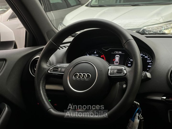 Audi A3 Sportback 20 TDI 184CH S-LINE QUATTRO - 13