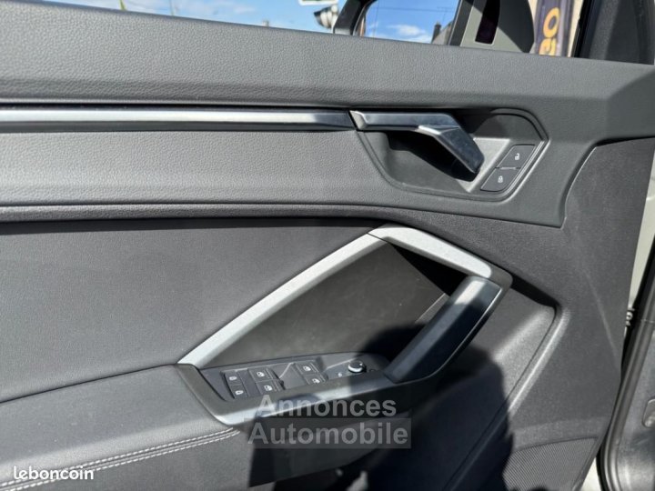 Audi Q3 15 35 TFSI 150 S line S-TRONIC PREMIERE MAIN ENTRETIEN CONSTRUCTEUR CARPLAY FAIBLE KIL - 21