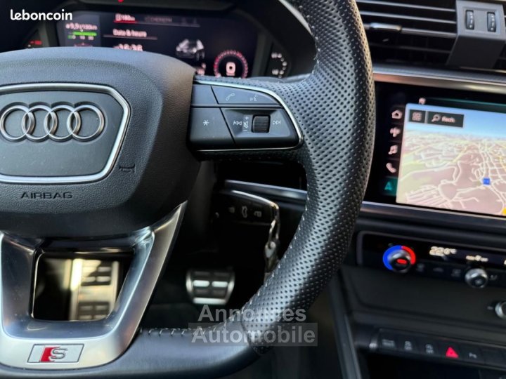 Audi Q3 15 35 TFSI 150 S line S-TRONIC PREMIERE MAIN ENTRETIEN CONSTRUCTEUR CARPLAY FAIBLE KIL - 26