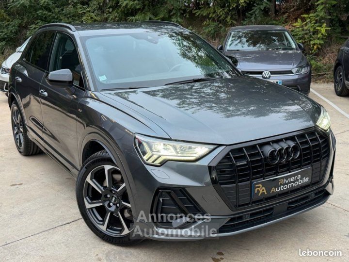 Audi Q3 40 TDI 190Cv S-Line Quattro S-Tronic7 Virtual Cokpit-Lumière Ambiance-Bang&Olufsen 3D-Caméra 360-Volant Méplat S Garantie 12Mois - 2