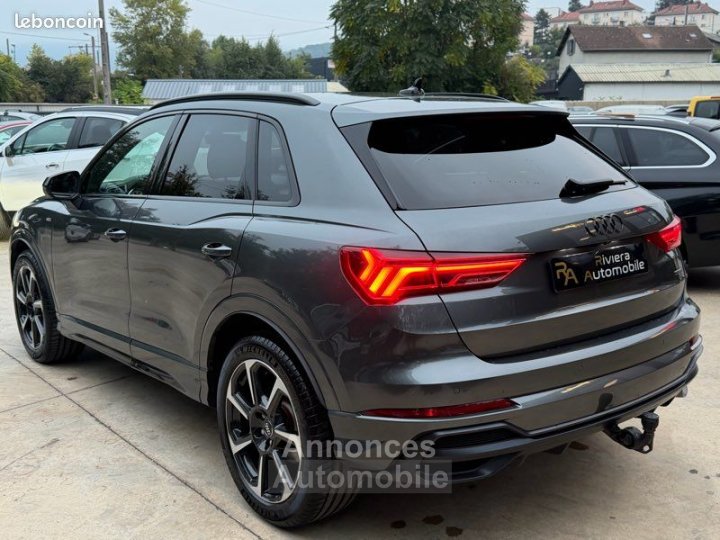 Audi Q3 40 TDI 190Cv S-Line Quattro S-Tronic7 Virtual Cokpit-Lumière Ambiance-Bang&Olufsen 3D-Caméra 360-Volant Méplat S Garantie 12Mois - 3