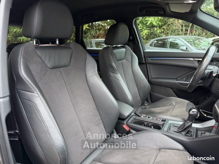 Audi Q3 40 TDI 190Cv S-Line Quattro S-Tronic7 Virtual Cokpit-Lumière Ambiance-Bang&Olufsen 3D-Caméra 360-Volant Méplat S Garantie 12Mois - 6