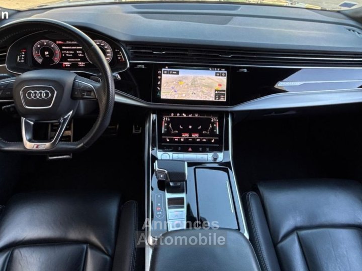 Audi Q8 50 TDI 286 S line QUATTRO TIPTRONIC + TO ATTELAGE ACC SIEGES ELECTRIQUES - 10
