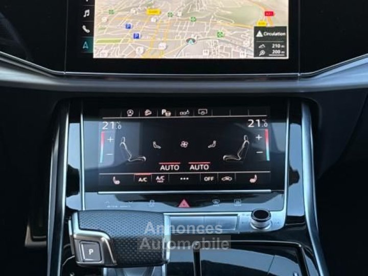 Audi Q8 50 TDI 286 S line QUATTRO TIPTRONIC + TO ATTELAGE ACC SIEGES ELECTRIQUES - 11