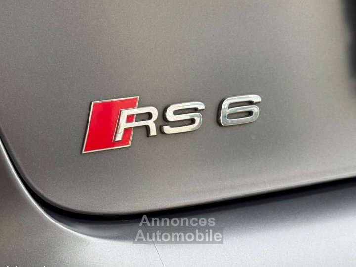 Audi RS6 III (2) AVANT 40 TFSI 560 QUATTRO TIPTRONIC + TO ACC BOSE CARPLAY CAMERA 360 + - 25