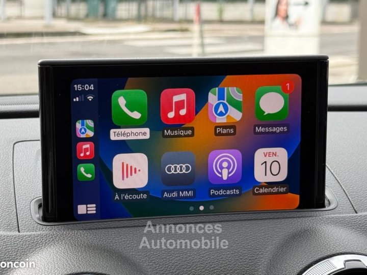 Audi A3 III (2) BERLINE 15 TFSI 150 COD S line tronic 7 + CARPLAY SIEGES AV CHAUFFANTS CAM - 11