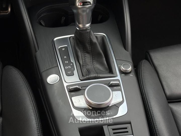 Audi A3 III (2) BERLINE 15 TFSI 150 COD S line tronic 7 + CARPLAY SIEGES AV CHAUFFANTS CAM - 16