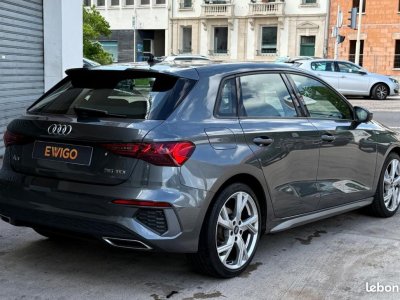 Audi A3 Sportback IV 35 TDI 150 S line tronic 7 + CARPLAY ACC SIEGES CHAUFFANTS PACK AMBI   - 3