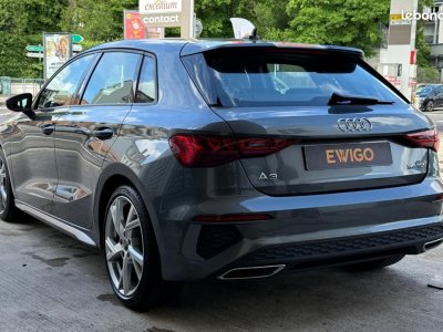 Audi A3 Sportback IV 35 TDI 150 S line tronic 7 + CARPLAY ACC SIEGES CHAUFFANTS PACK AMBI   - 5