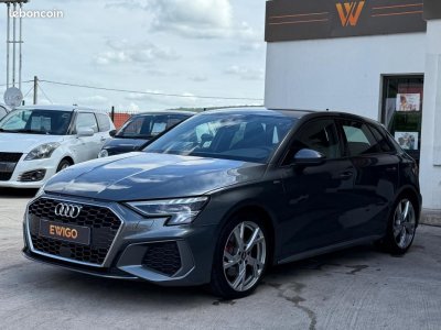 Audi A3 Sportback IV 35 TDI 150 S line tronic 7 + CARPLAY ACC SIEGES CHAUFFANTS PACK AMBI   - 6