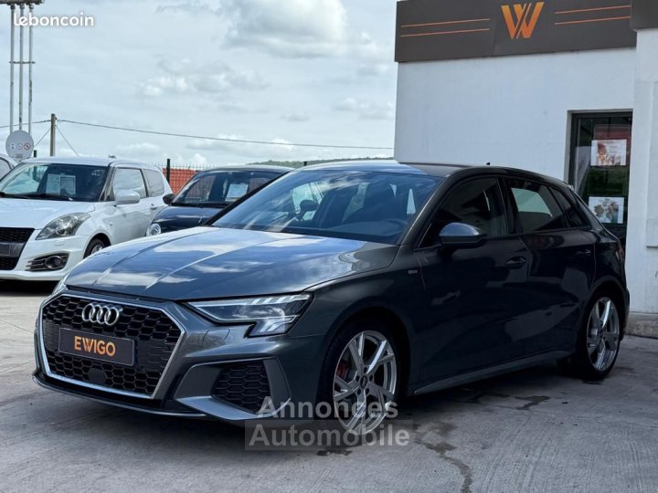 Audi A3 Sportback IV 35 TDI 150 S line tronic 7 + CARPLAY ACC SIEGES CHAUFFANTS PACK AMBI - 6