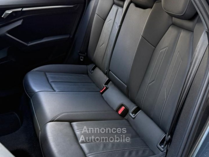 Audi A3 Sportback IV 35 TDI 150 S line tronic 7 + CARPLAY ACC SIEGES CHAUFFANTS PACK AMBI - 9