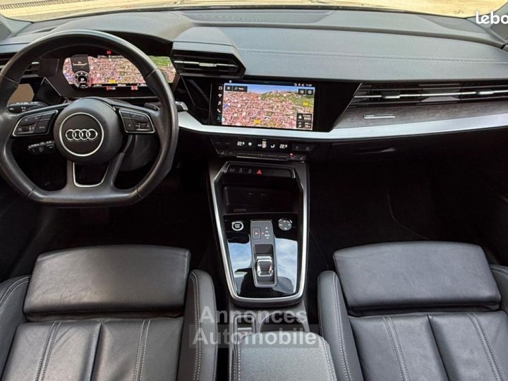 Audi A3 Sportback IV 35 TDI 150 S line tronic 7 + CARPLAY ACC SIEGES CHAUFFANTS PACK AMBI - 11