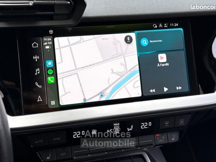 Audi A3 Sportback IV 35 TDI 150 S line tronic 7 + CARPLAY ACC SIEGES CHAUFFANTS PACK AMBI - 13