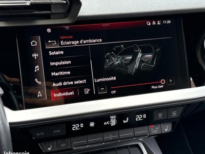 Audi A3 Sportback IV 35 TDI 150 S line tronic 7 + CARPLAY ACC SIEGES CHAUFFANTS PACK AMBI   - 15