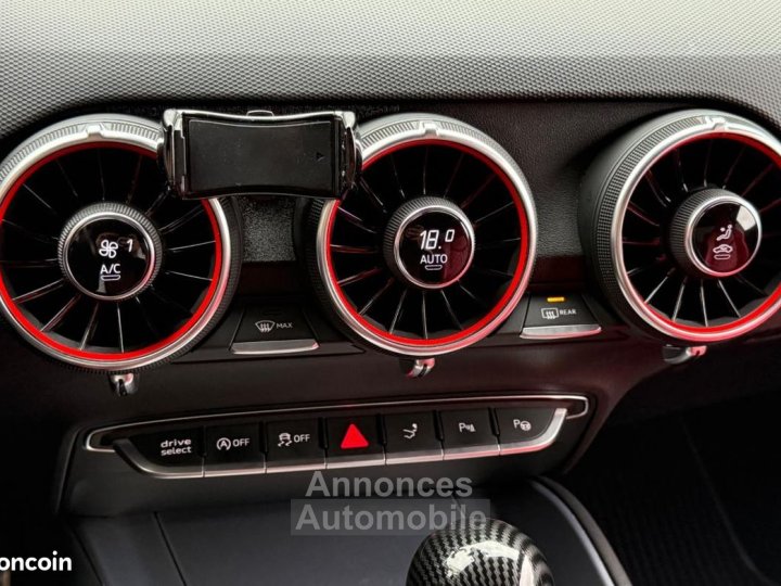 Audi TTS III COUPE 20 TFSI 310 QUATTRO S-TRONIC + B&O SIEGES CHAUFFANTS SIDE ASSIST - 11