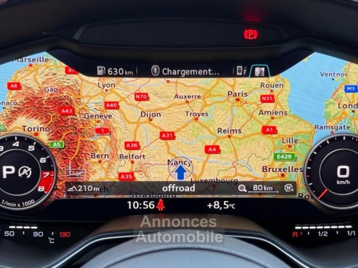 Audi TTS III COUPE 20 TFSI 310 QUATTRO S-TRONIC + B&O SIEGES CHAUFFANTS SIDE ASSIST - 14