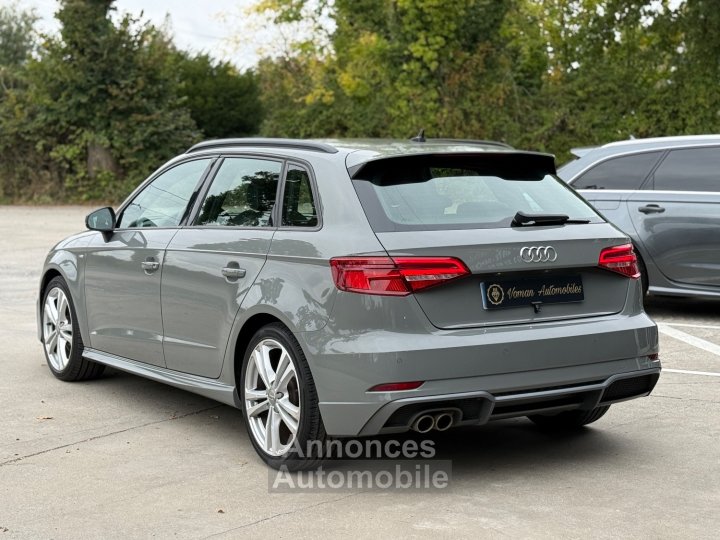 Audi A3 Sportback S-line 35 TFSI -150ch Gris Nardo Garantie 12 mois - 11