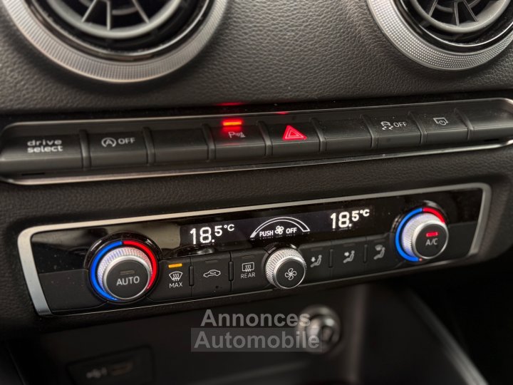 Audi A3 Sportback S-line 35 TFSI -150ch Gris Nardo Garantie 12 mois - 17
